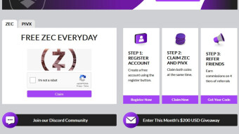 PipeFlare Faucet - Pays ZCash + PIVX - Huge 4 Level Referral Program