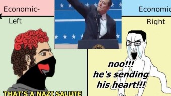Elon "the Roman" or Elon "the Nazi"?