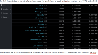 The cosmic interstellar dust in Sugarfix's wallet !! Part six - still in the dustbowl, but ONE GEM REVEALED!!!