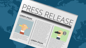 Promotion of the site with the help of press releases