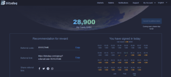 GET 200 DAILY BITSDAQ COIN (BXBC): BITSDAQ is powered by Bittrex - Worlds Leading Trading Platform