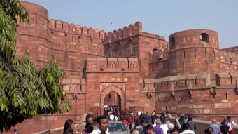 From a trip around Asia - Agra Fort, one of the most beautiful Indian fortresses