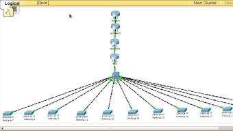 Simulation of ICT Network Configuration Based on Existing Network Configuration at the Network Operation Center of the Badung Regency Government