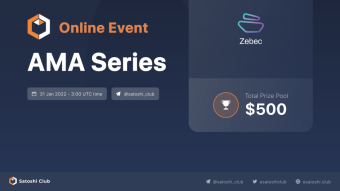 Zebec x Satoshi Club AMA Recap from the 31st of January