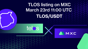 Telos (TLOS) Is Now Listed On MXC - Largest Centralized Exchanger In Singapore