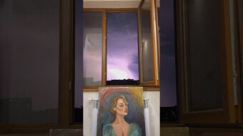 The first portrait for the new triptych "Eternal Life"