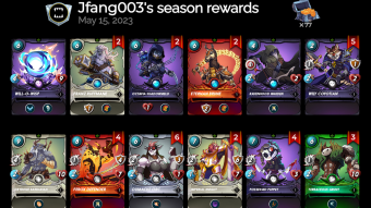 Splinterlands Ninth Season of 2023, Gladius Packs and SPS