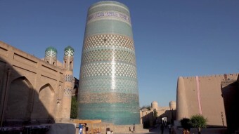 Khiva (Chiwa) Uzbekistan where emerald and blue meet the sand of the desert - The less known face of beautiful Asia