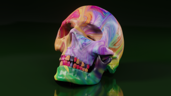 Giveaway - New NFT Collection "Psychedelic Skulls"