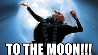 To the moon! But where is it?