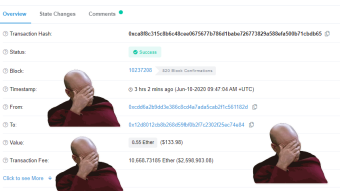 Someone Just Paid $2,600,000 In Fees To Send $134 of ETH