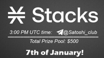 Join the AMA of Satoshi Club x Stacks. Rewards: 500 USDT, January 7th.