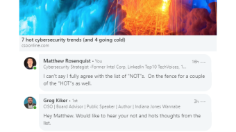 Reviewing the 11 Hot (and not) Cybersecurity Trends
