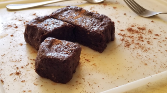 CHOCOLATE FUDGE - 8min preparation & Healthy Recipe!
