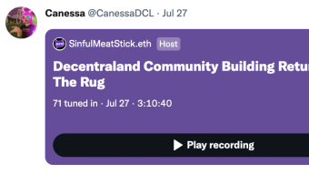 🍞 Wednesday July 27 - 2022 🍞   @CanessaDCL @SinfulMeatStick @ExistentialNoHo @LowPolyModelsW