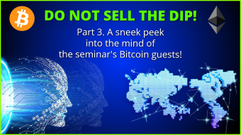 DO NOT SELL ANY DIP! Big Bitcoin Microstrategy Seminar now LIVE!