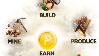 dApp game - Prospectors.io - Play to earn crypto.