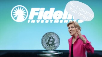With Bitcoin Down One Prominent Senator Raises the Alarm About Fidelity's Bitcoin Retirement Plans