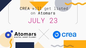 CREA GETS LISTED ON ATOMARS! 🎉