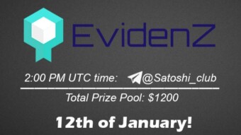 EvidenZ x SatoshiClub AMA from 12 January