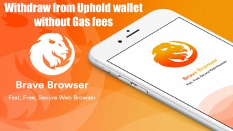 Brave BAT tokens - How to avoid Ethereum gas fees when withdrawing from Uphold wallet