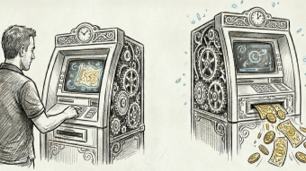 The history of magic ATM