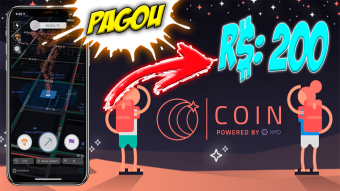 CoinApp WITHDRAW - PAID R $ 200.00 - EARN FREE CRYPTOMOEDA - XYO XY ORACLE
