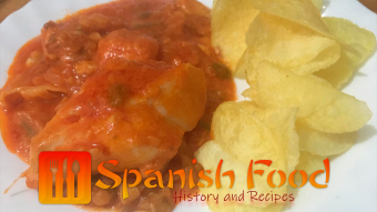 Cod with tomato