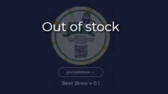 @cryptobrewmaster - NFT on WAX Blockchain - 1 min sold out - (DEU-ENG)
