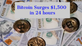 Bitcoin Flirts With $30K... Again