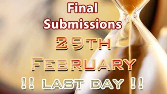 CBFF2024 Submissions Final Day - There's Still Time!!