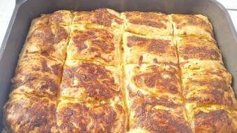 Foodbook #792 ham and cheese pie