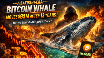 A Satoshi-Era Bitcoin Whale Just Moved $85M After 13 Years - Why Are Whales Waking Up in 2026?