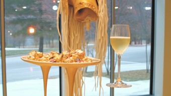 Champagne Floating Machine | Midjourney AI Art @ NFTShowroom & Artstation