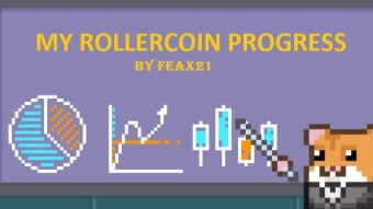 My Rollercoin Progress