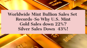 Record Bullion Sales At Perth Mint But Double Digit Drop at U.S. Mint in 2022?