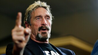 "You Can Run, But You Can Not Hide". How Will McAfee Eat His D*#k After All...