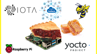 "Crypto-fit" your IoT Project: Embedded Linux HoneyCombyOS + IOTA HORNET + RaspberryPi Hardware