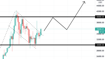 Bitcoin Bull Flag Sets Sights on $40K (2/3/21 BTC Forecast)