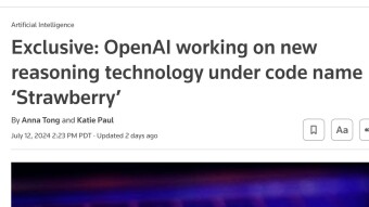 OpenAI willa release new model Strawberry?
