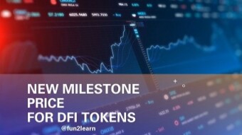 The New Milestone Price For DFI Tokens