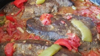 Daily meal #35 liver with tomato sauce