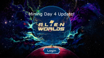 I finally mined some NFTs in Alien Worlds