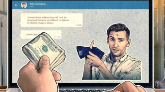 Watch out for scammers on Telegram!