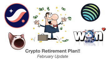 Crypto Retirement Plan: February Update