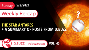 Recap of this Week's Posts by D.Buzz Vol.45