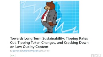 Publish0x news