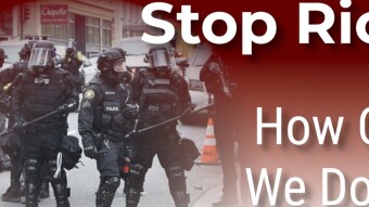 How Can We Stop the Riots?