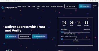 Authpaper (AUPC ) Airdrop / Value: 100 AUPC (~$10) / Referral System: No / Easy Airdrop.