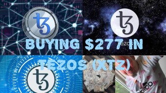 I just Bought Almost $300 in Tezos XTZ